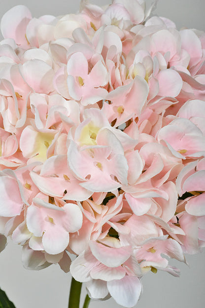 32" Silk Hydrangea Spray Light Pink