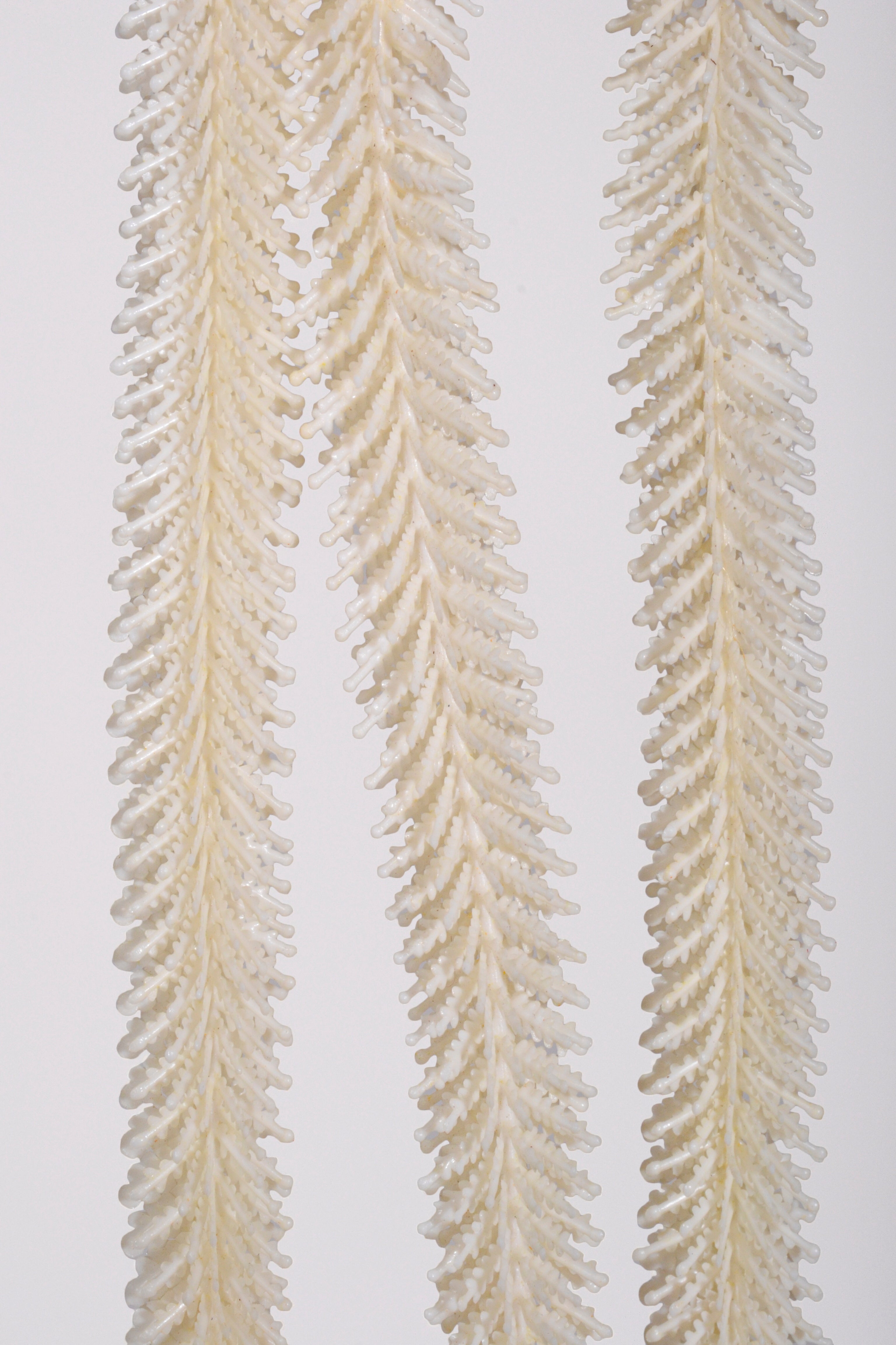 53" Artificial Amaranthus Hanging Spray White