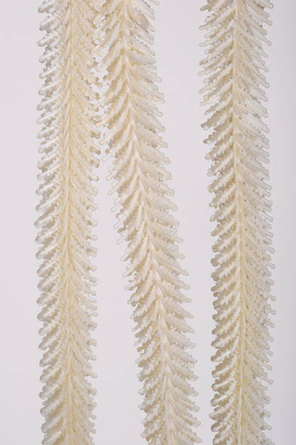 53" Artificial Amaranthus Hanging Spray White