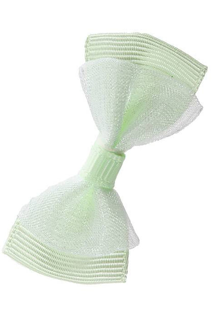 1.75" Ribbon Bow (pkg/12) Apple Green