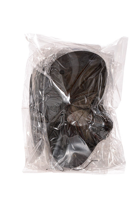 7" X 4" Opera Half Face Mask Black Pkg/12