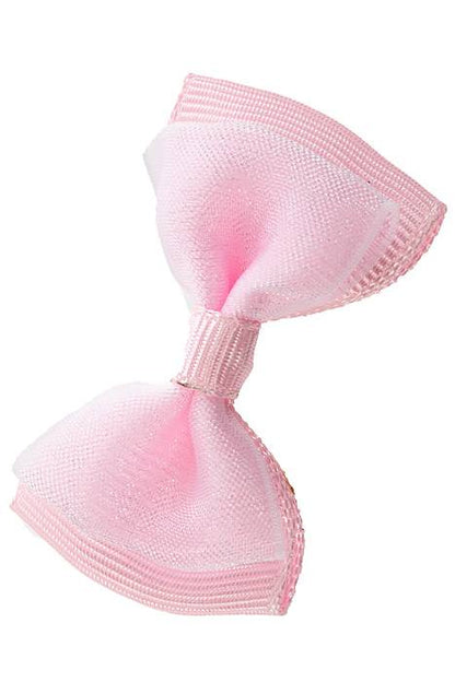 1.75" Ribbon Bow (pkg/12) Pink