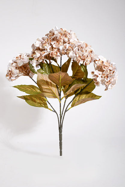 22" Autumn Hydrangea Bush Cream