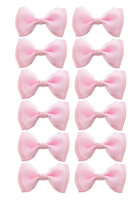 1.75" Ribbon Bow (pkg/12) Pink