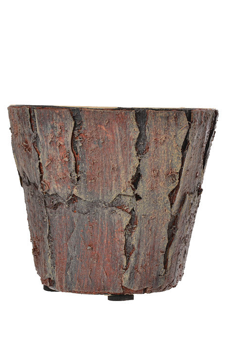 3.5&quot;/4.5&quot;/5&quot; Bark Pot Brown (Set/3)