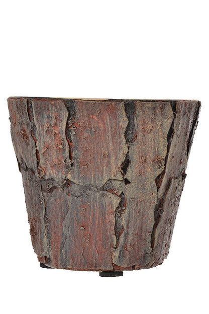 3.5&quot;/4.5&quot;/5&quot; Bark Pot Brown (Set/3)