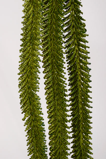 53" Artificial Amaranthus Hanging Spray Green
