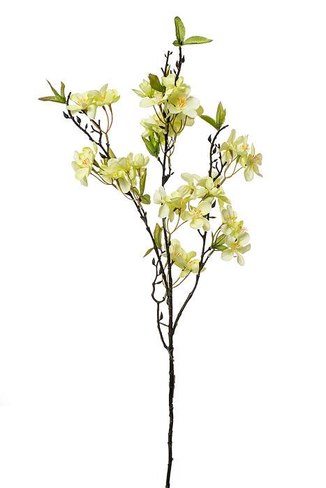 35" Silk Cherry Blossom Spray Light Green