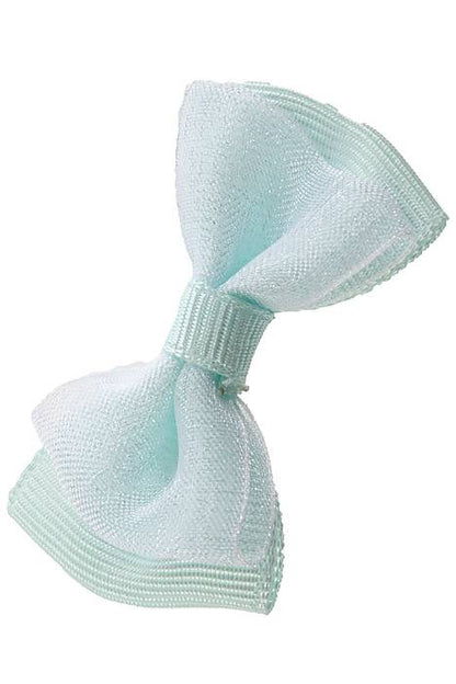 1.75" Ribbon Bow (pkg/12) Aqua