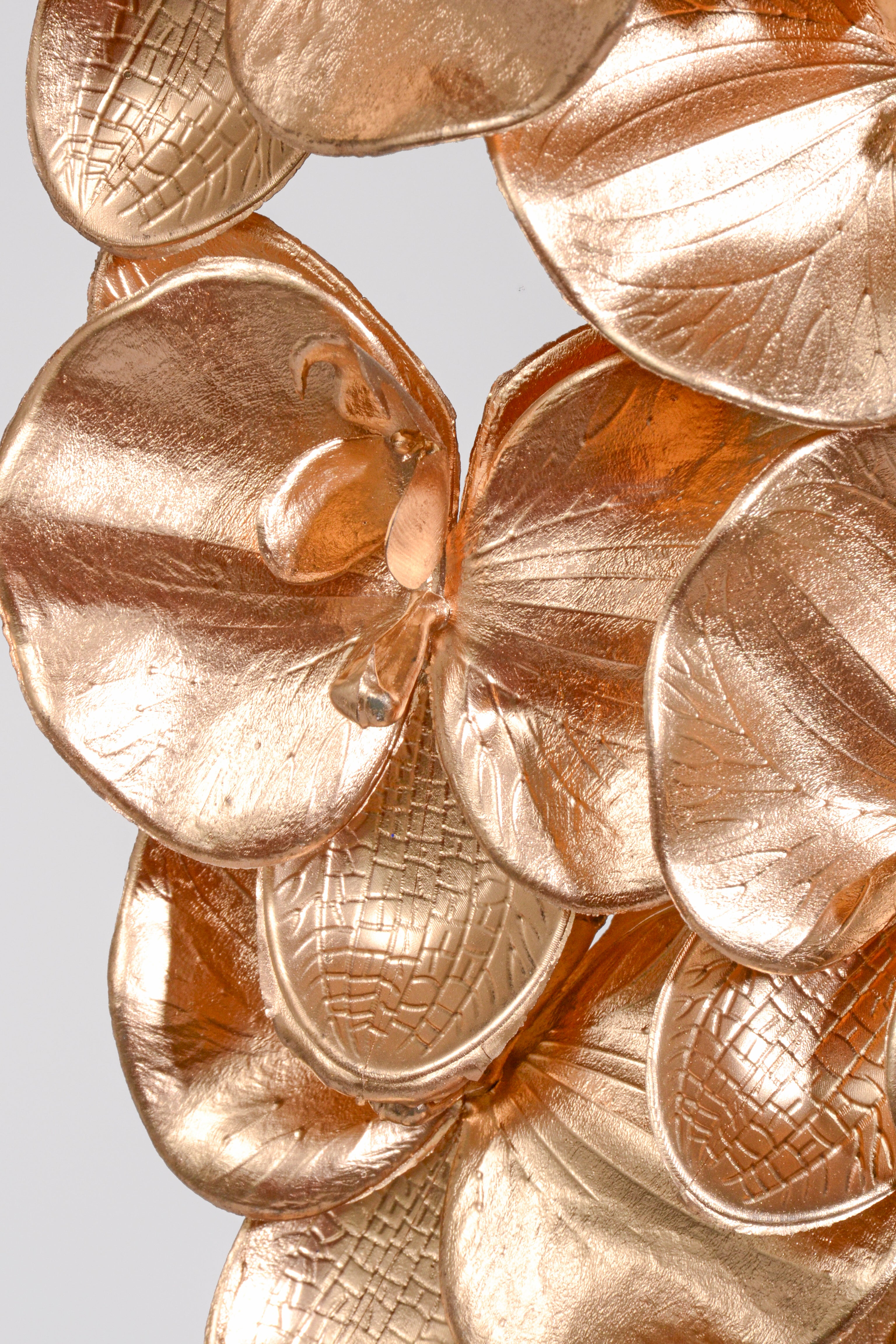 41.3" Metallic Phalaenopsis Spray Gold