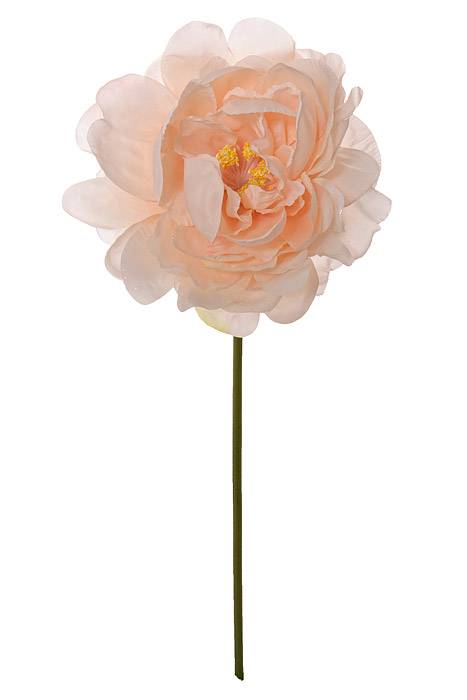 19" Silk Peony Spray Soft Pink
