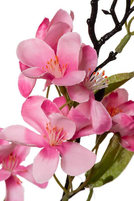 35" Silk Cherry Blossom Spray Pink