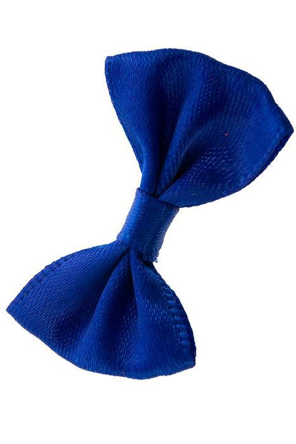1.25" Ribbon Bow (pkg/12) Royal Blue