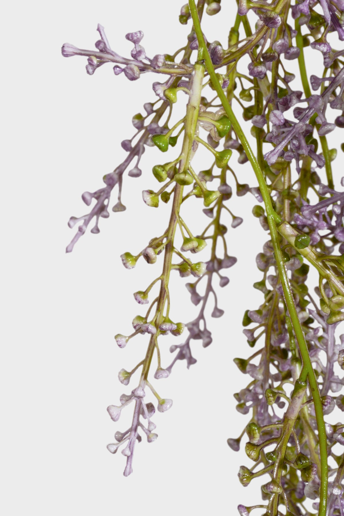 36" Artificial Seed Hanging Purple