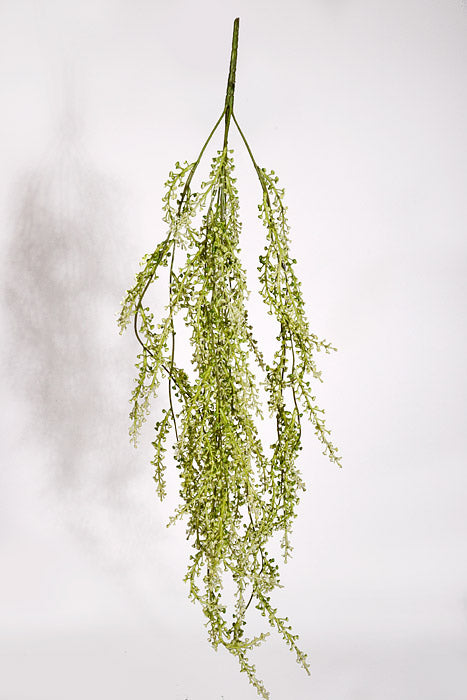 36" Artificial Seed Hanging Light Green