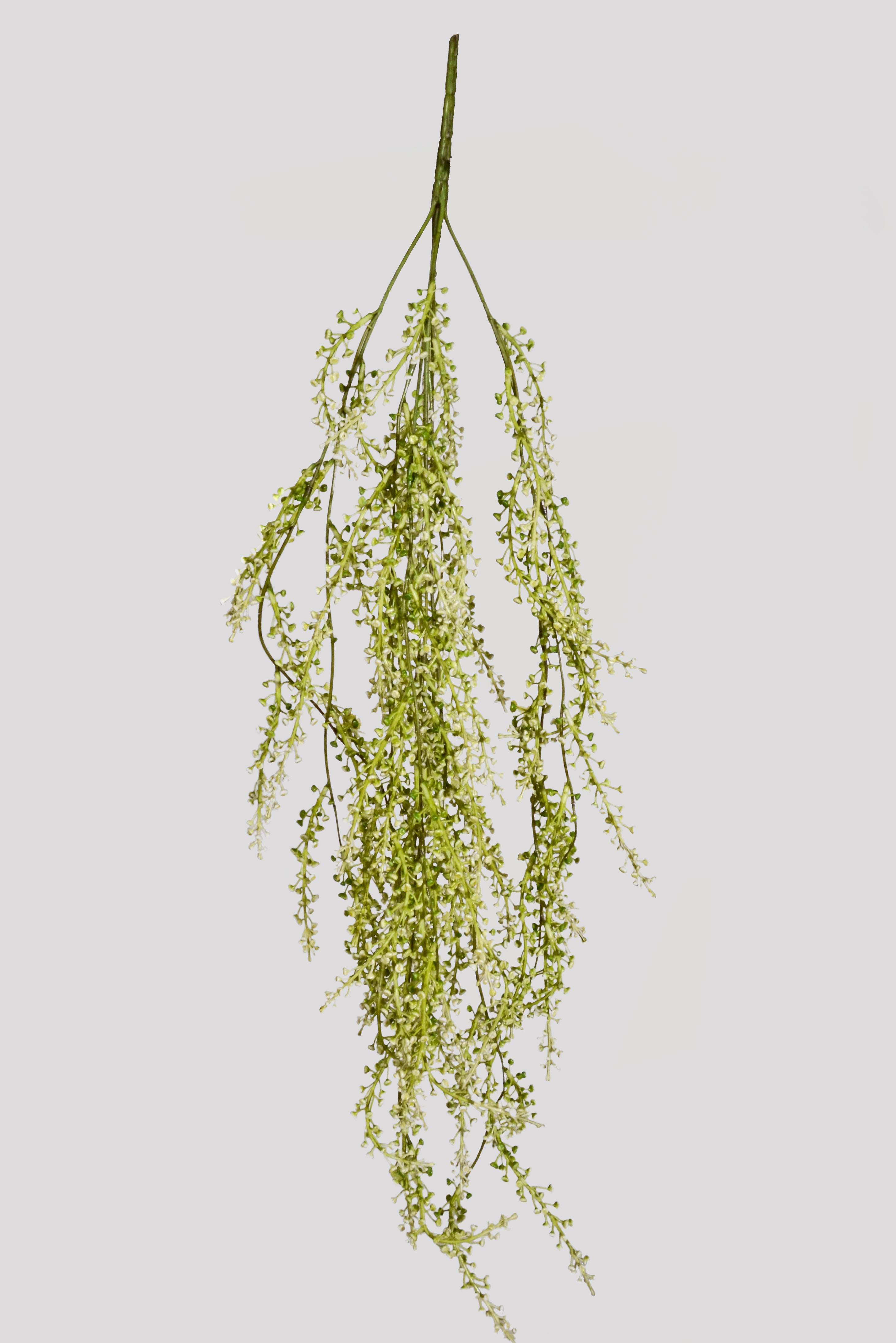 36" Artificial Seed Hanging Light Green