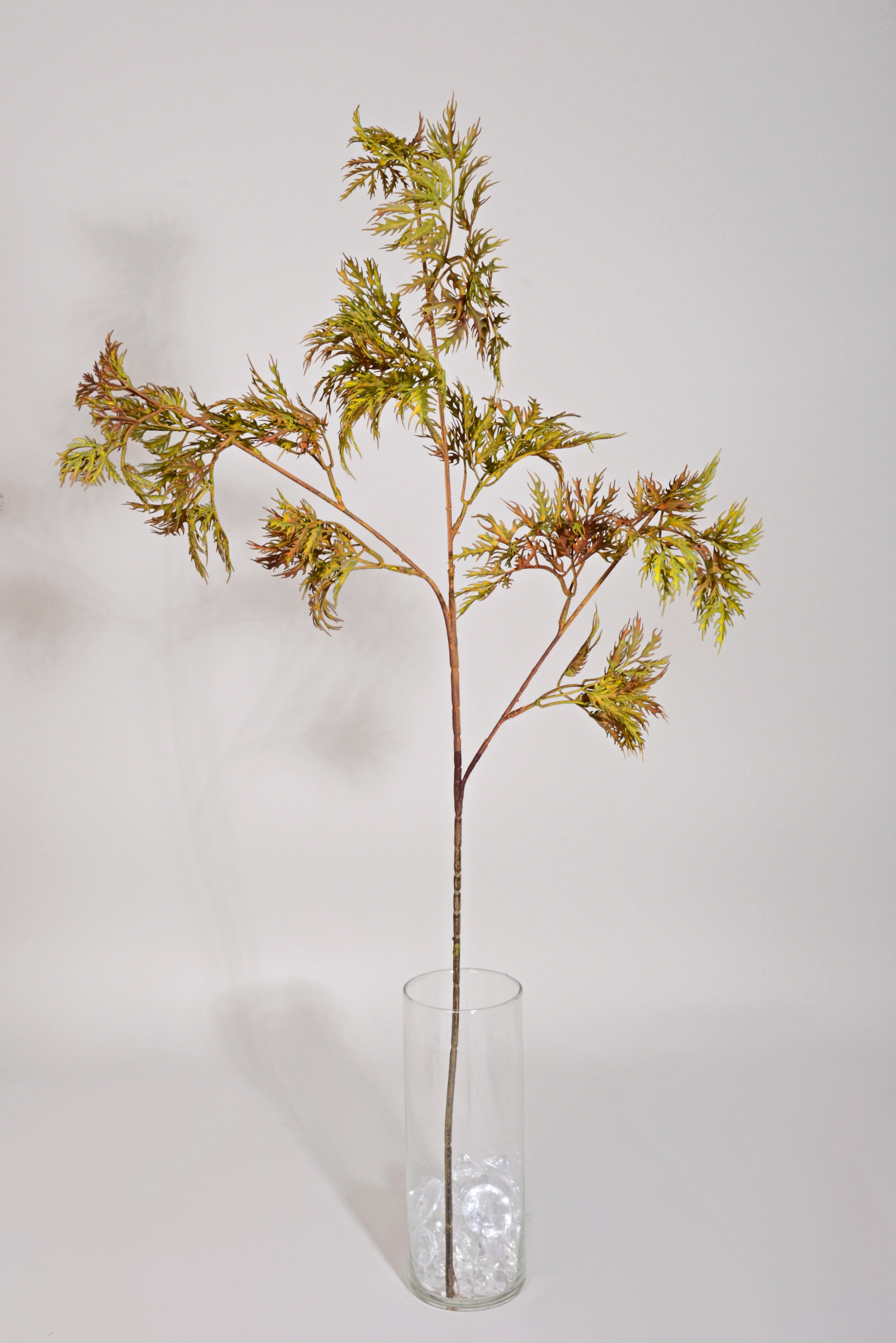 33.5" Artificial Aralia Spray Green