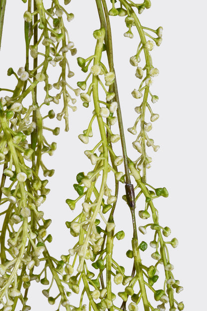 36" Artificial Seed Hanging Light Green