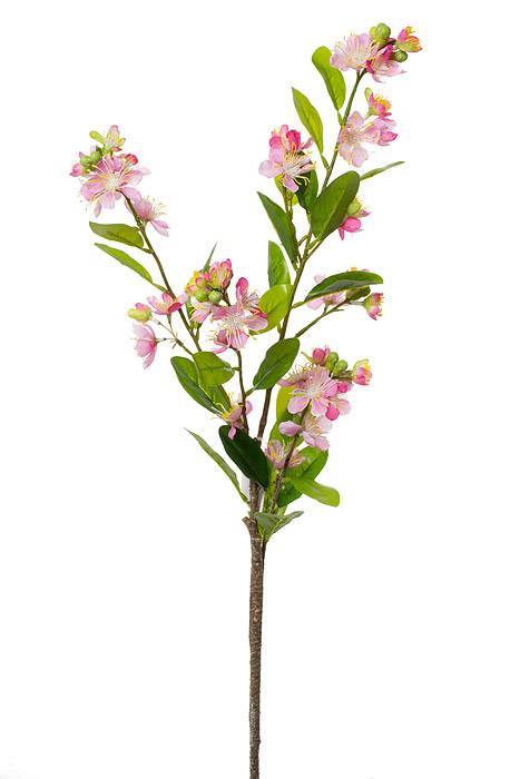 35" Silk Blossom Spray Pink