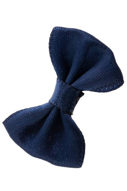 1.25" Ribbon Bow (pkg/12) Navy
