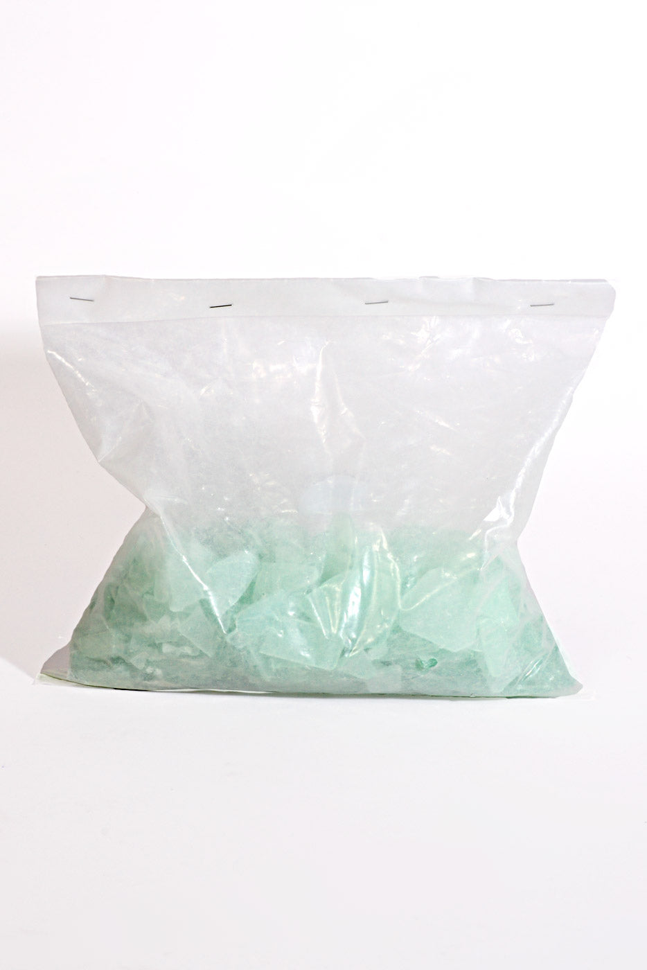 Painted Sea Glass Pkg/5lb Lt Green