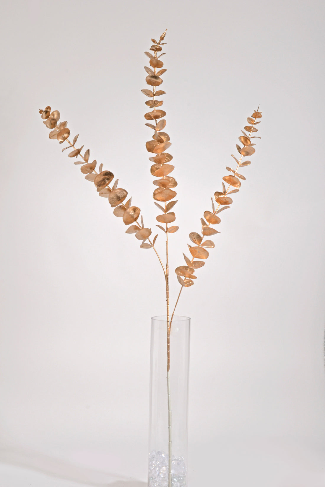 44" Metallic Eucalyptus Spray Gold