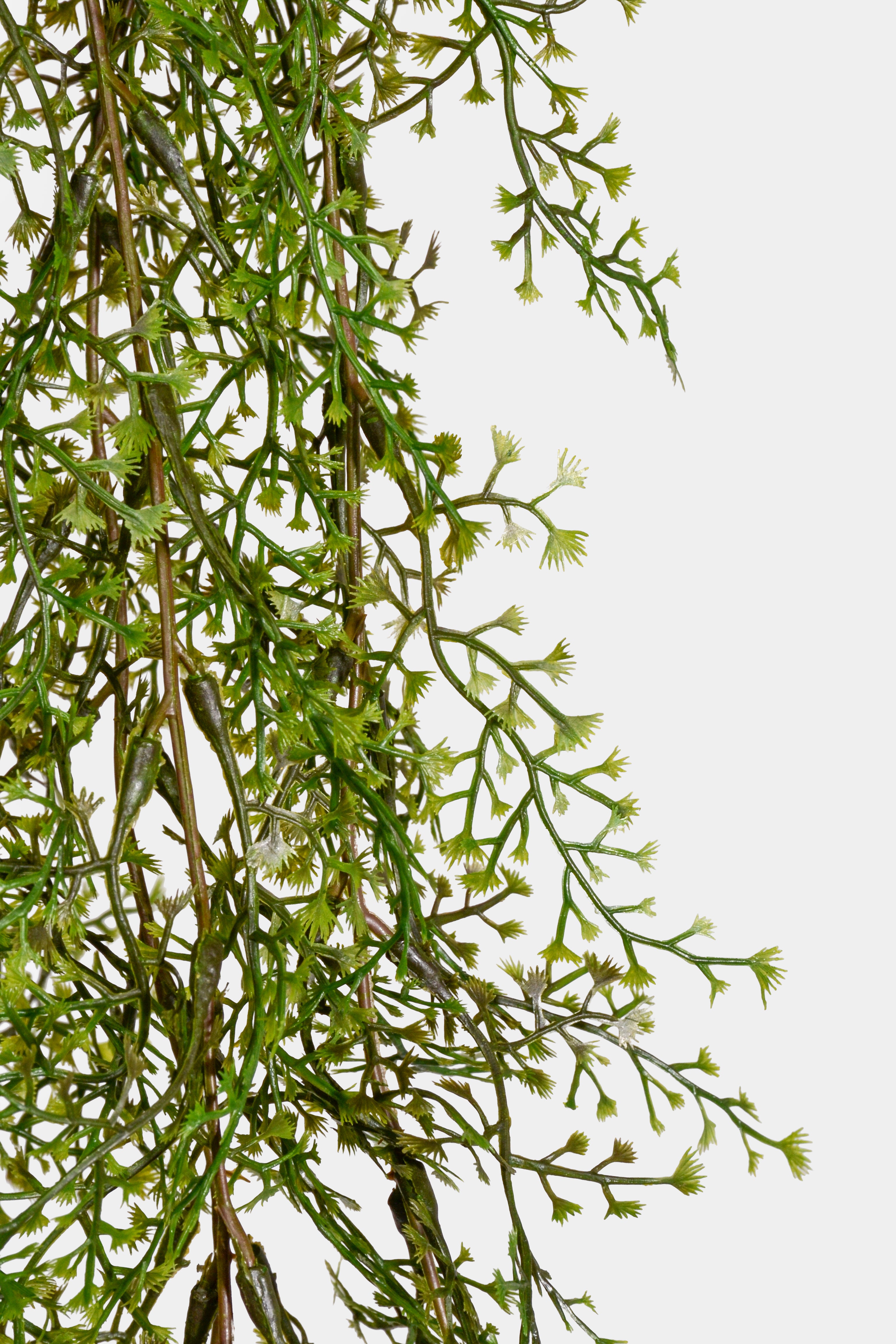 46" Artificial Maidenhair Hanging Bush Green