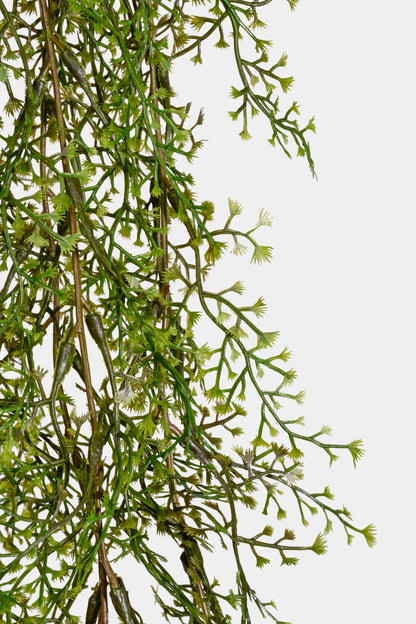 46" Artificial Maidenhair Hanging Bush Green