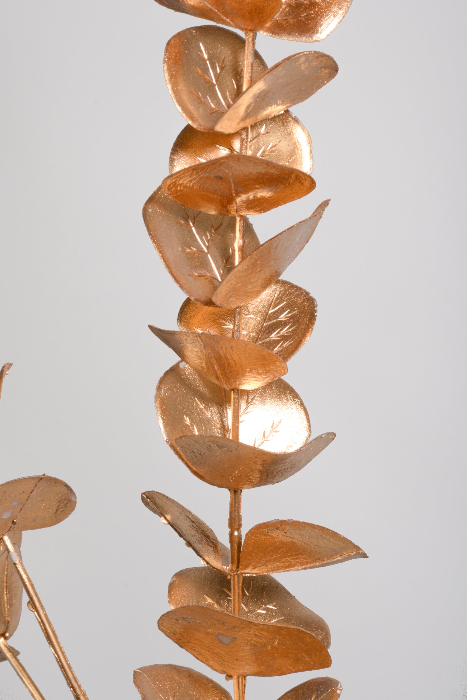 44" Metallic Eucalyptus Spray Gold