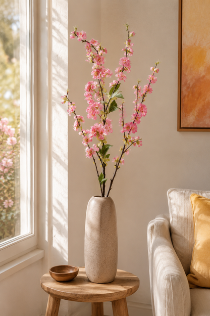 44" Silk Cherry Blossom Spray Pink