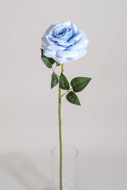 26" Silk Rose Spray Blue
