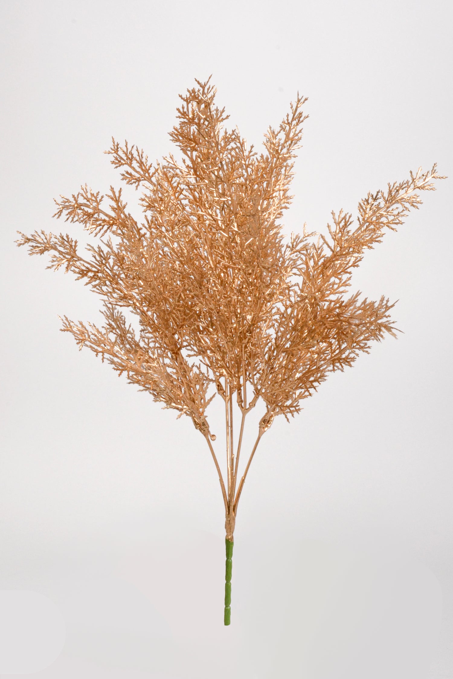 15.75" Metallic Grass Bush Gold