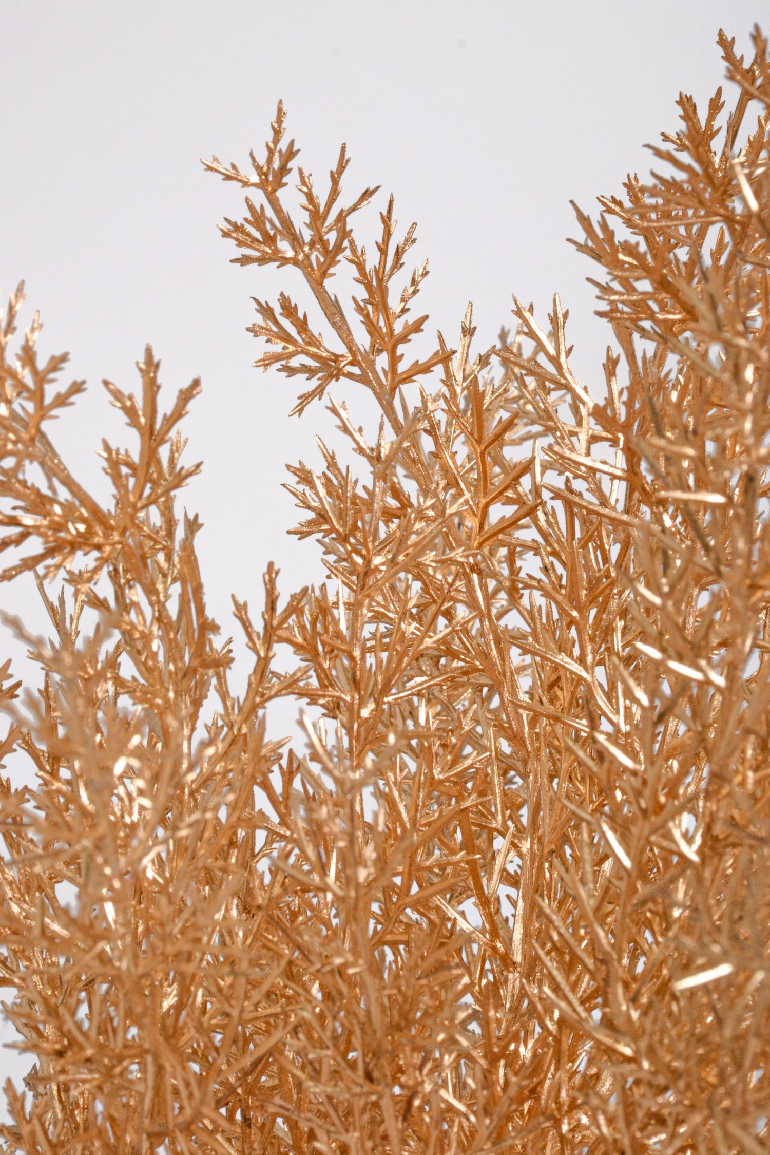 15.75" Metallic Grass Bush Gold