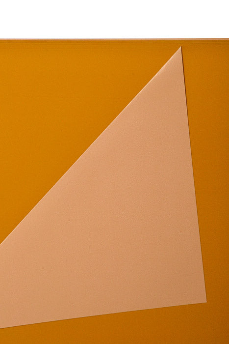 22.5" 2 Tone Waterproof Wrapping Paper Golden Gold/Beige Pkg/20