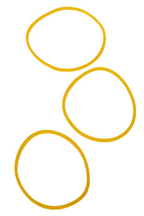 38mm Rubber Band Brown Pkg/1lb