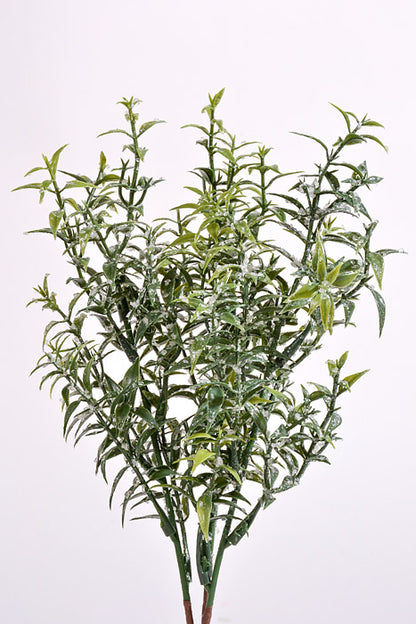 12" Iced Grass Bundle Green