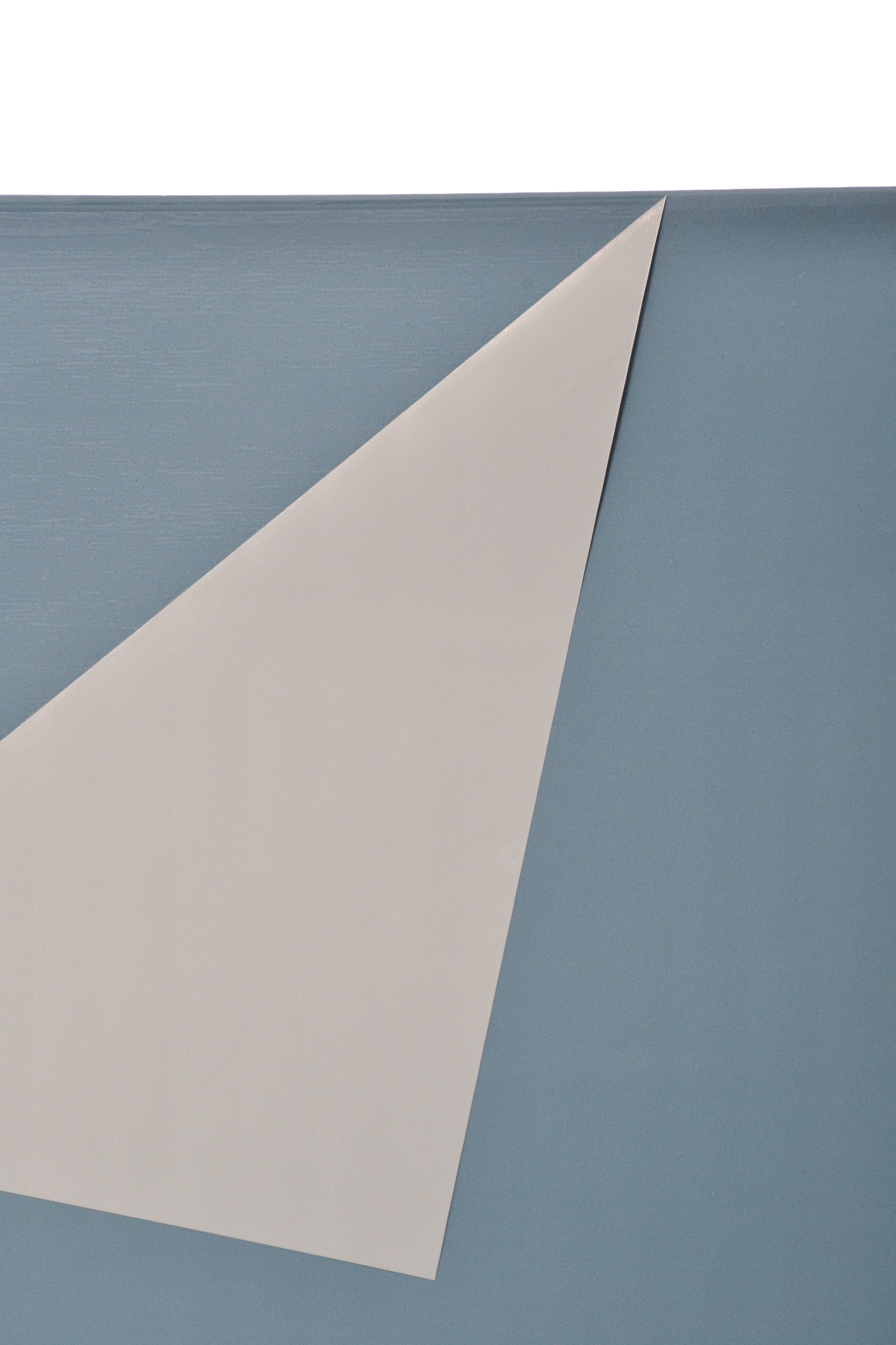 22.5" 2 Tone Waterproof Wrapping Paper Dusty Blue/Gray Pkg/20