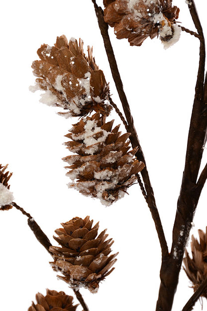 32" Mini Snow Cones Spray Natural Snow