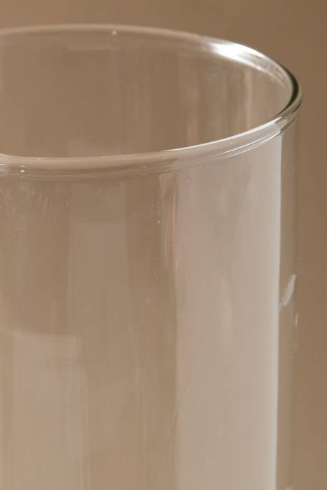 3.50" X 10.25" Cylinder Glass Vase Clear