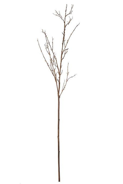 57" Plastic Twig Spray Brown