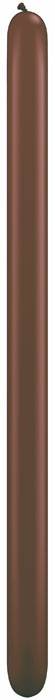 260q-pv Latex Balloon Chocolate Brown Pkg/100