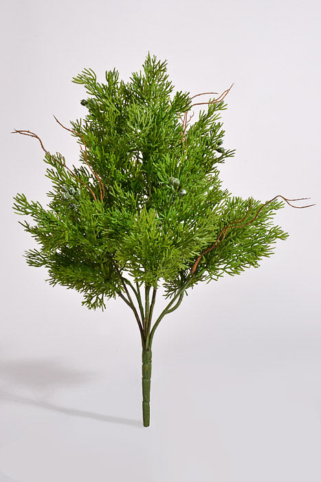17" Juniper Bush Green