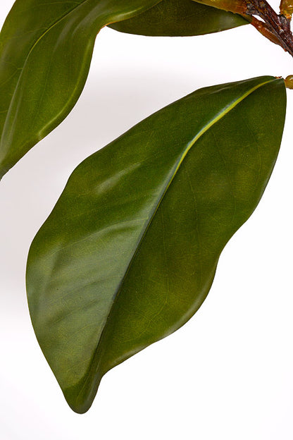 4Ft Artificial Magnolia Tree W/Pot Green