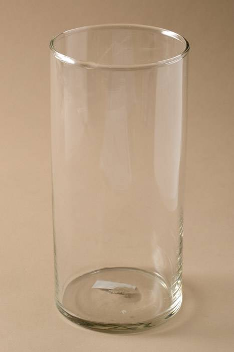 3.50" X 7.5" Cylinder Glass Vase Clear