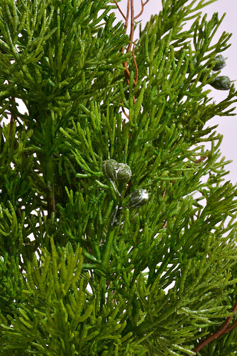 17" Juniper Bush Green