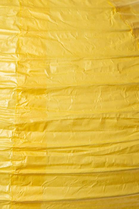 8&quot; Round Paper Lantern Yellow