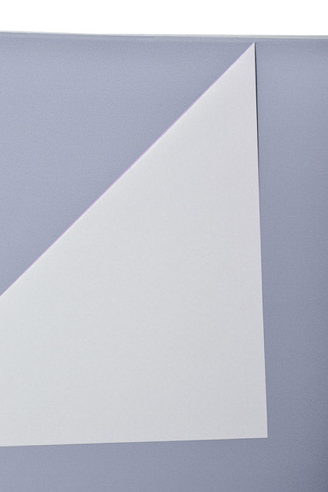 22.5" 2 Tone Waterproof Wrapping Paper Gray Blue/Cool Mint Pkg/20