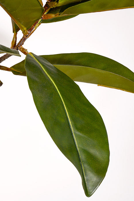 5Ft Artificial Magnolia Tree W/Pot Green