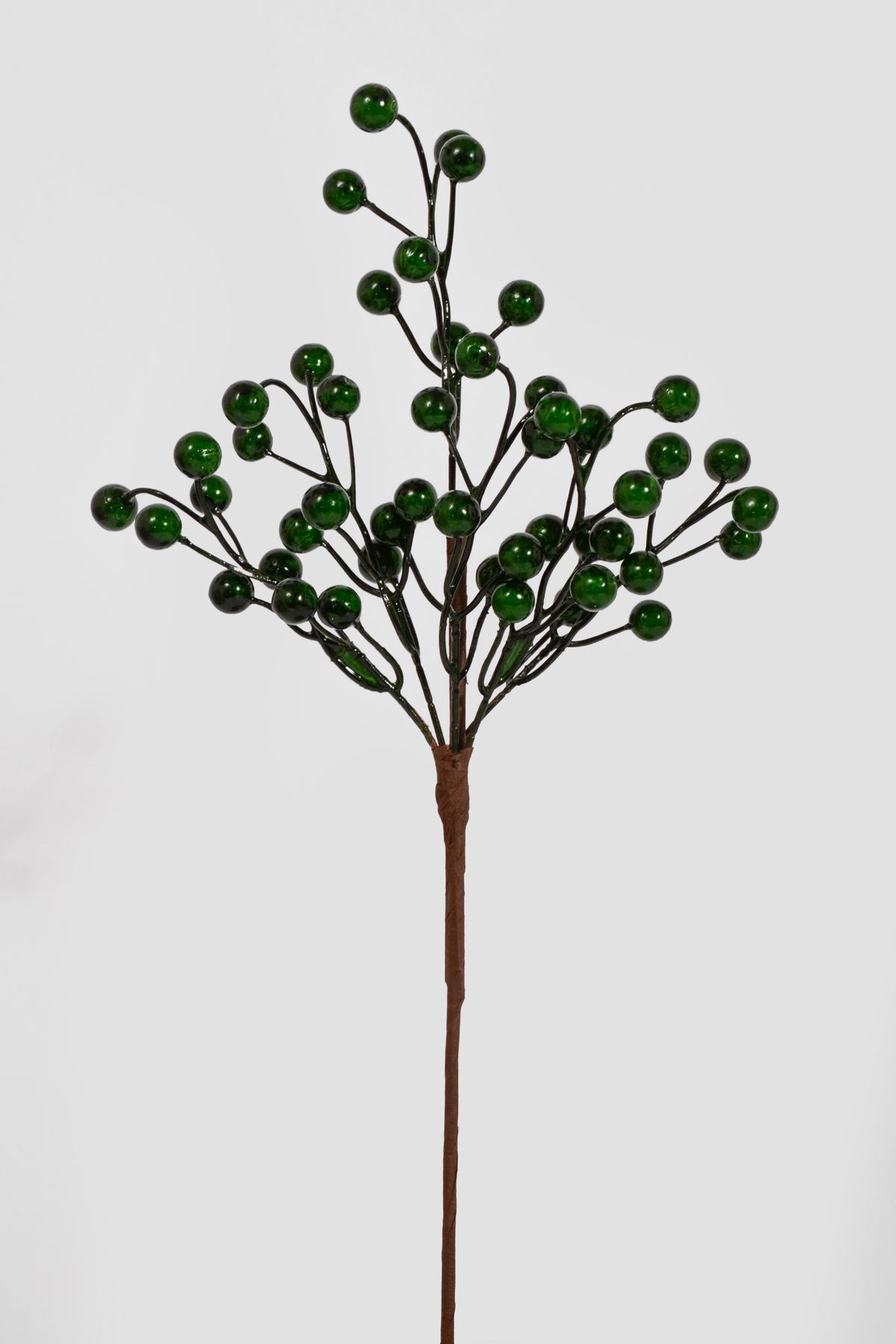 15" Berries Stem Green