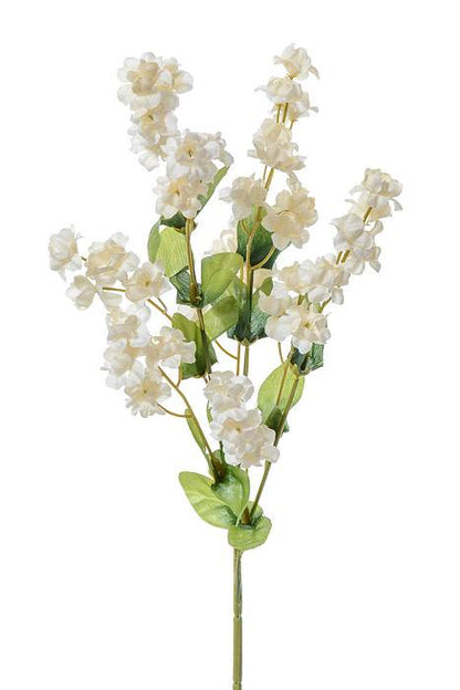 19" Silk Double Baby Breath Cream/white Pkg/6